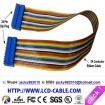 24pin flex coaxial assemblies ribbon cable