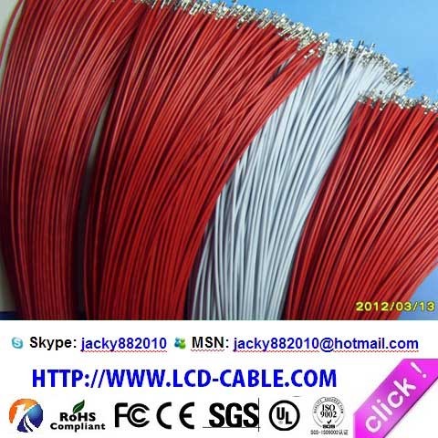 I-PEX cable Assemblies Custom 20346-025T-02 cable assemblies manufacturing plant