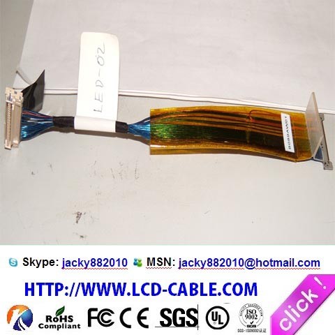 I-PEX cable Assemblies Custom 20472-040T-20 cable Assemblies Provider