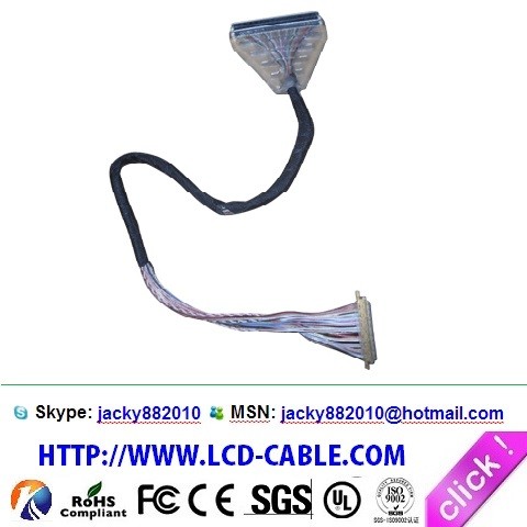 I-PEX cable Assemblies Custom 20497-040T-30 cable Assemblies provider