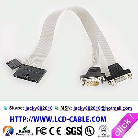 I-PEX cable Assemblies Custom 2764-0601-003 cable Assemblies manufacturing plant