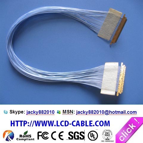 I-PEX cable Assembly Custom 20142-040U-20F cable Assembly factory