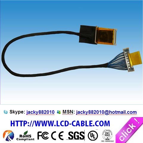 I-PEX cable Assembly Custom 20319-050T-11 cable assembly supplier
