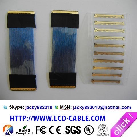 I-PEX cable Assembly Custom 20320-050T-11 cable Assembly Vendor