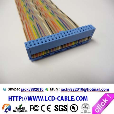 I-PEX cable Assembly Custom 20474-040E-12 cable Assembly Manufacturer