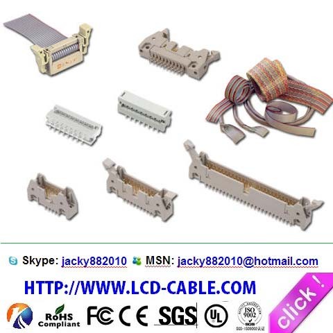 I-PEX cable Assembly Custom 20505-044E-01G cable Assembly manufacturer