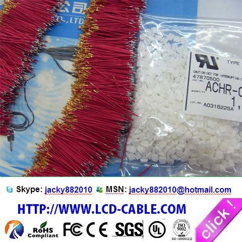 I-PEX cable Assembly Custom 20777-040T-01 cable assemblies provider