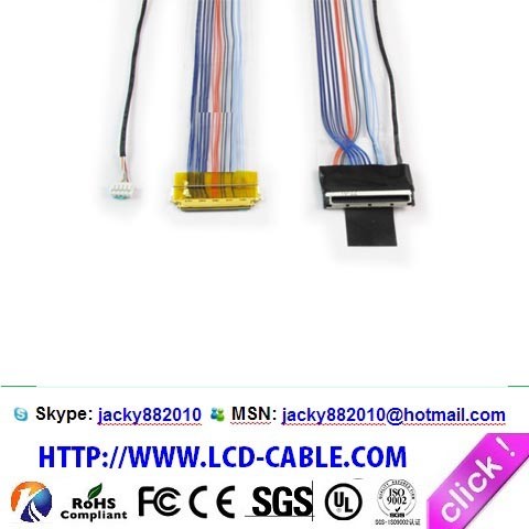 I-PEX cable Assembly Custom 2764-0101-003 cable assembly Factory