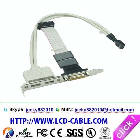 I-PEX cable assemblies Custom 20153-050U-F cable assembly provider
