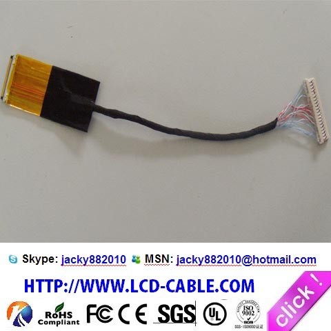 I-PEX cable assemblies Custom 20268-020E-03F cable Assembly factory
