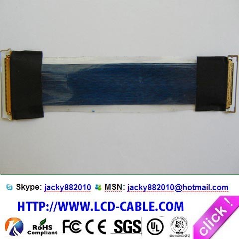 I-PEX cable assemblies Custom 20346-015T-32R cable assemblies manufactory