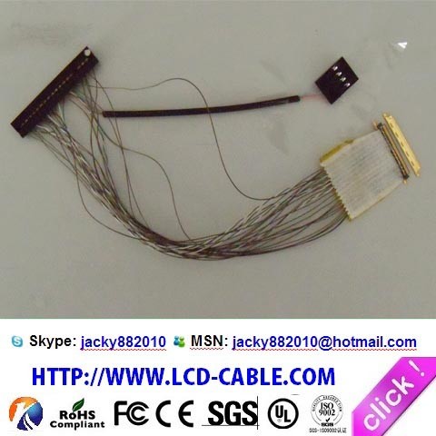 I-PEX cable assemblies Custom 2182-040-04 cable Assemblies vendor