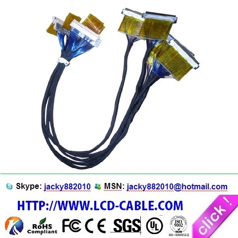 I-PEX cable assemblies Custom 2619 cable assembly Vendor
