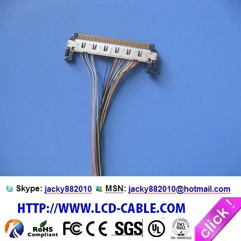I-PEX cable assembly Custom 1653-020B cable assemblies Provider