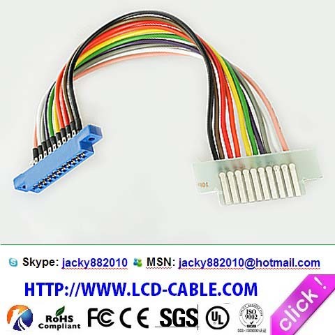 I-PEX cable assembly Custom 20256-040T-00F cable Assemblies manufactory