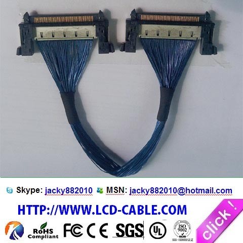 I-PEX cable assembly Custom 20374-R50E-31 cable assemblies Factory