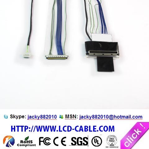 I-PEX cable assembly Custom 20682-040E-02 cable Assembly supplier