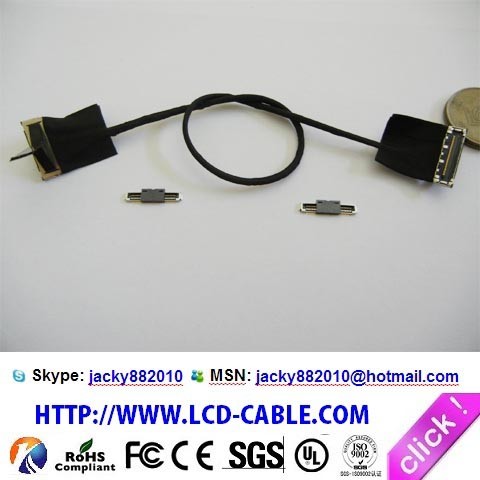 LCD cable Factory eDP cable I-PEX 20455-060E-12 cable Assemblies