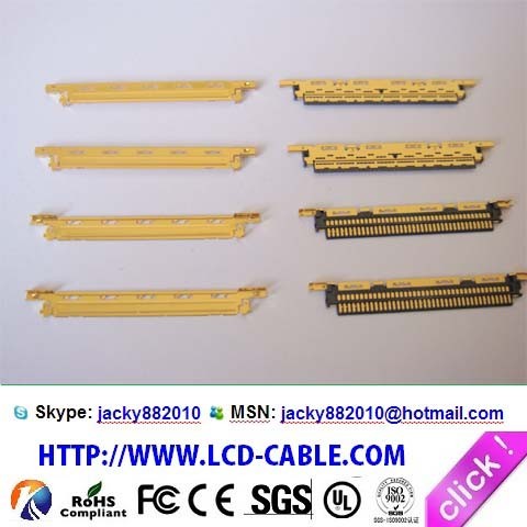 LCD cable Manufactory eDP cable I-PEX 2576-120-00 cable Assemblies