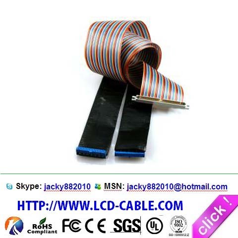LCD cable Manufacturing plant eDP cable I-PEX 20455-020E-12 cable Assembly