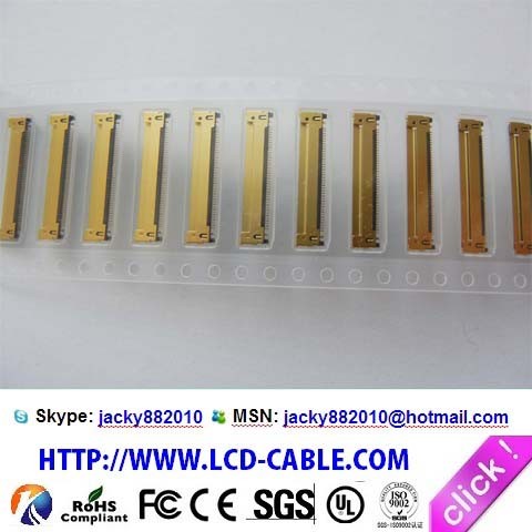 LCD cable Manufacturing plant eDP cable I-PEX 20846 cable assembly