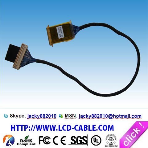 LCD cable Supplier eDP cable I-PEX 20453-040T cable Assembly