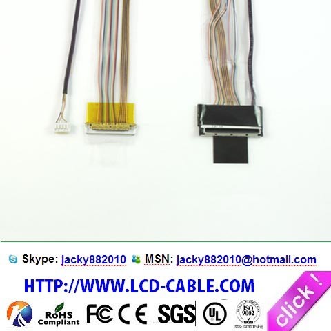 LCD cable Vendor eDP cable I-PEX 20455-030E-02 cable Assembly