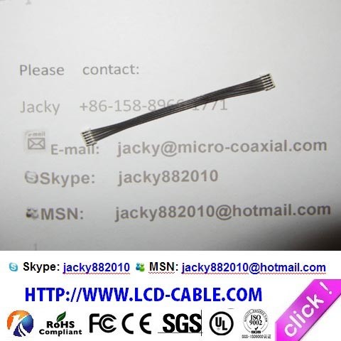 LCD cable manufactory eDP cable I-PEX 20453-240T-11 cable assemblies