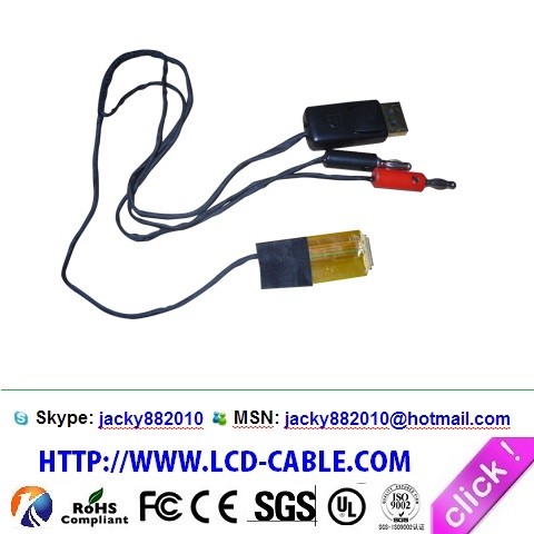 LCD cable manufactory eDP cable I-PEX 20455-040E-99 cable Assemblies