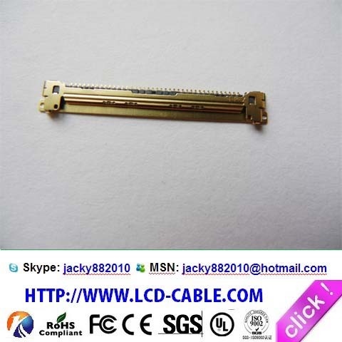 LCD cable manufacturing plant eDP cable I-PEX 20455-A20E-76 cable assembly