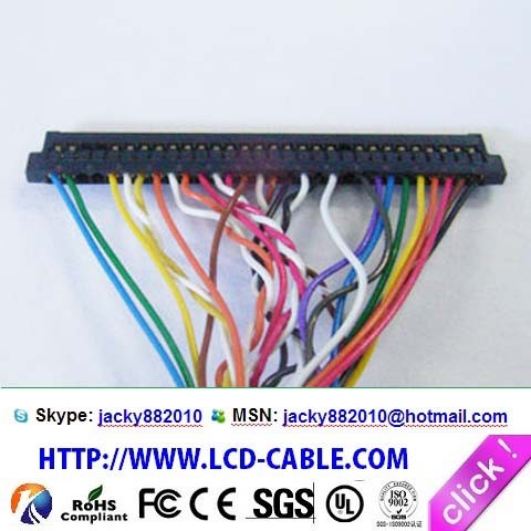LCD cable vendor eDP cable I-PEX 20455-040E-02 cable Assembly